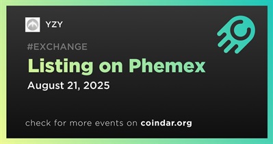 YZY to Be Listed on Phemex
