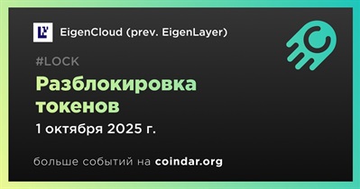 13,77% токенов EIGEN будет разблокировано 1 октября