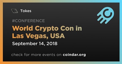 World Crypto Con in Las Vegas, USA