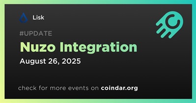 Lisk to Be Integrated With Nuzo