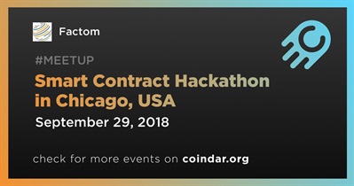 Smart Contract Hackathon in Chicago, USA