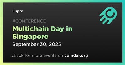 Supra to Participate in Multichain Day in Singapore on September 30th