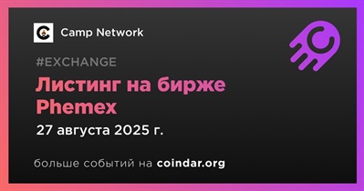 Phemex проведет листинг Camp Network