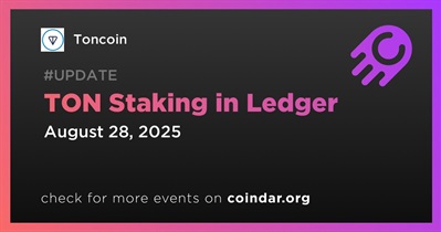 TON Staking in Ledger