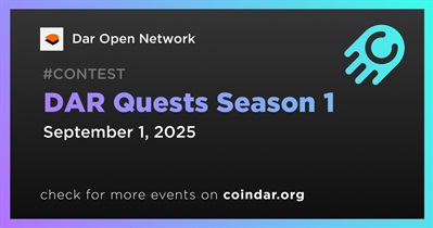 Dar Open Network to Launch DAR Quests Season 1 on September 1st