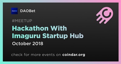 Hackathon com Imaguru Startup Hub