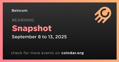 Beincom to Conduct Snapshot for Airdrop 5/60 in September