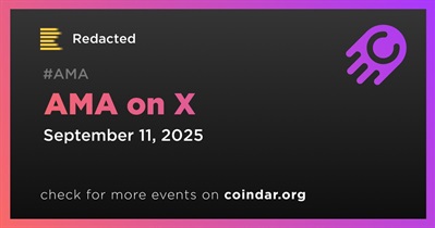 Redacted to Hold AMA on X on September 11th