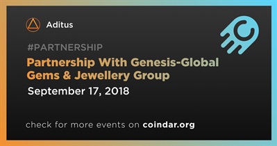 Genesis-Global Gems & Jewellery Group과의 파트너십
