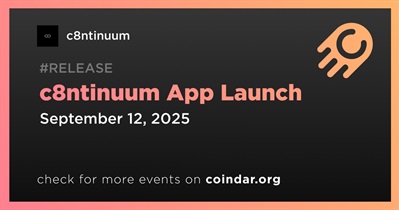 Lançamento c8ntinuum app