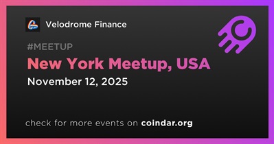 Velodrome Finance to Host Meetup in New York on November 12th
