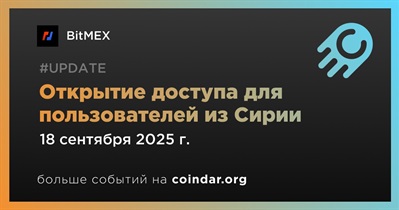 BitMEX открывает доступ для пользователей из Сирии