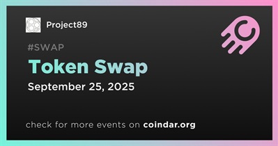 Project89 Announces Token Swap on September 25th