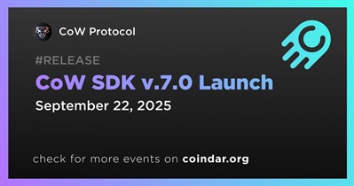 CoW Protocol to Launch CoW SDK v.7.0