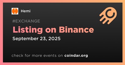 Binance에 상장