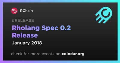 Rholang Spec 0.2 Release