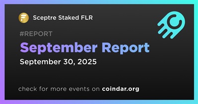 Sceptre Staked FLR Releases Monthly Report for September