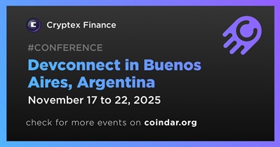 Cryptex Finance to Participate in Devconnect in Buenos Aires on November 17th