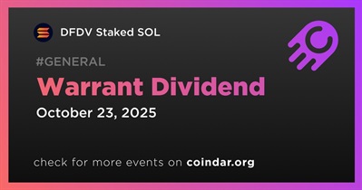 DFDV Staked SOL to Distribute Warrants to Stockholders and Noteholders on October 23