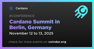 Almanya&#39;nın Berlin kentinde Cardano Zirvesi