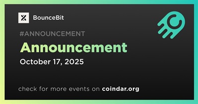 BounceBit to Make Announcement on October 17th