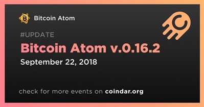 Bitcoin Atom v.0.16.2