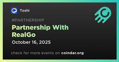 Toshi Partners With RealGo