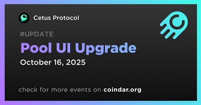 Cetus Protocol to Update Pool UI