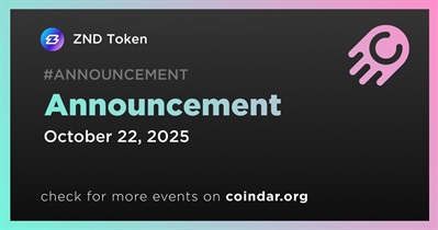 ZND Token to Make Announcement on October 22nd