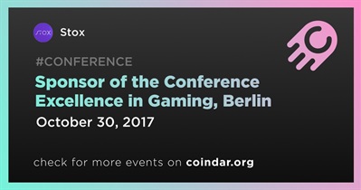 Sponsor of the Conference Excellence in Gaming, Berlin