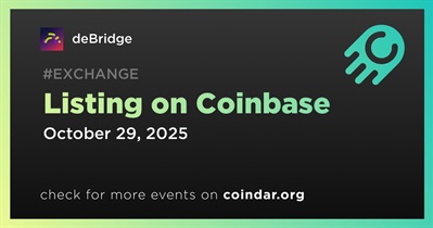 DeBridge to Be Listed on Coinbase