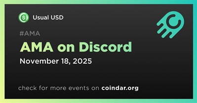 Usual USD to Hold AMA on Discord on November 18
