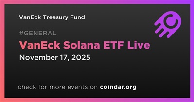 VanEck Launches Solana ETF VSOL
