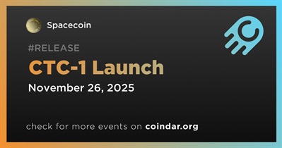 Spacecoin to Launch CTC-1  on November 26th