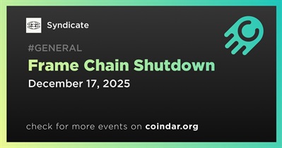 Syndicate to Wind Down Frames Chain and Frame API on December 17th
