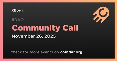 XBorg to Host Community Call on November 26