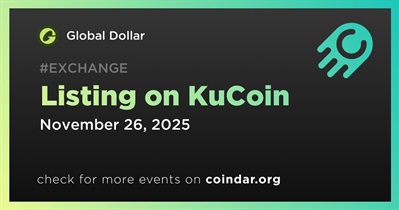 Global Dollar to Be Listed on KuCoin