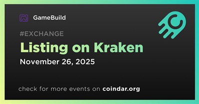 GameBuild to Be Listed on Kraken
