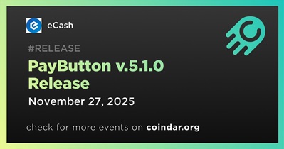 eCash Releases PayButton v.5.1.0 With New Controls and Fixes