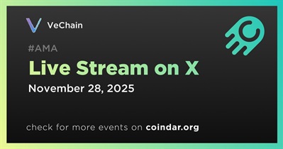 VeChain to Host Live Stream on X With RekordAG on November 28