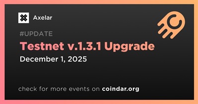 테스트넷 v.1.3.1 업그레이드