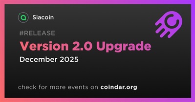 Siacoin to Release Version 2.0 in December