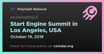 Start Engine Summit tại Los Angeles, Mỹ