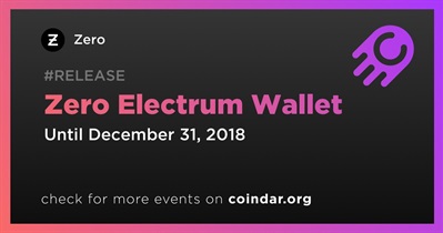 Zero Electrum Wallet