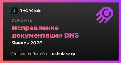 THORChain внесет исправление в документацию DNS в январе