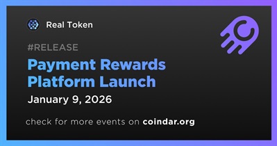 Real Token to Release Payment Rewards Platform on January 9th