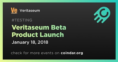 Veritaseum Beta Product Launch