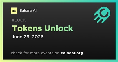 9.58% of SAHARA Tokens Will Be Unlocked on June 26th