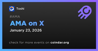 Toshi to Hold AMA on X on January 23