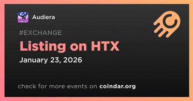 Audiera to Be Listed on HTX